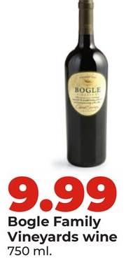 Bogle Family Vineyards wine