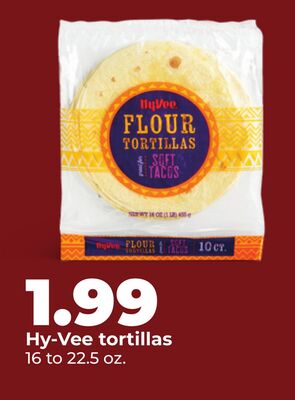 Hy-Vee tortillas