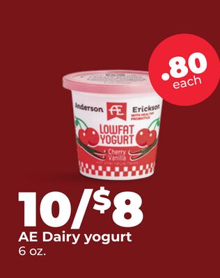 AE Dairy yogurt