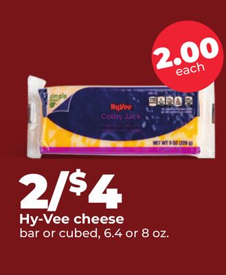 Hy-Vee cheese