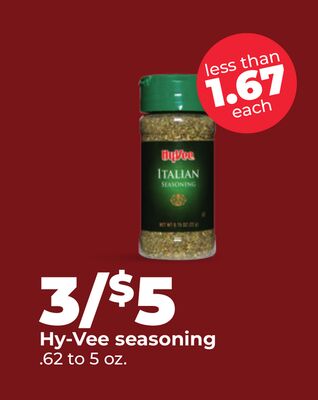 Hy-Vee seasoning