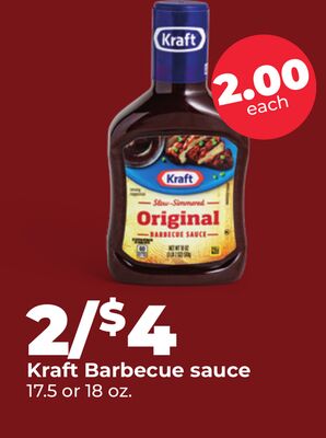 Kraft Barbecue sauce