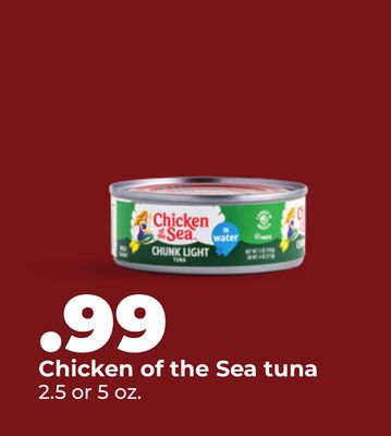 Chicken of the Sea tuna