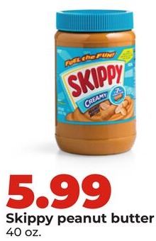 Skippy peanut butter
