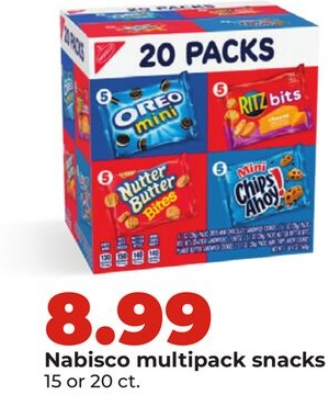 Nabisco multipack snacks