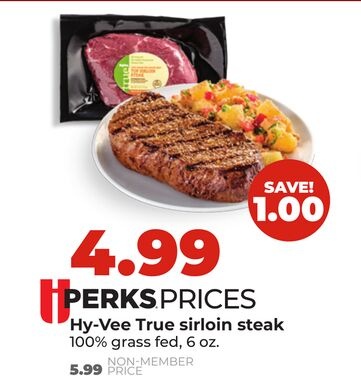 Hy-Vee True sirloin steak