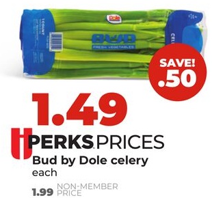 Bud by Dole celery