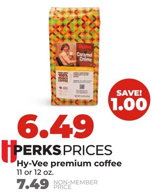 Hy-Vee premium coffee