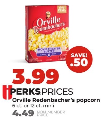 Orville Redenbacher's popcorn