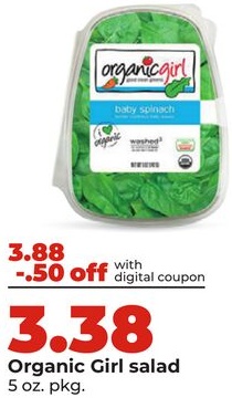 Organic Girl salad