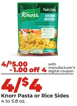 Knorr Pasta or Rice Sides