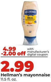 Hellman's mayonnaise
