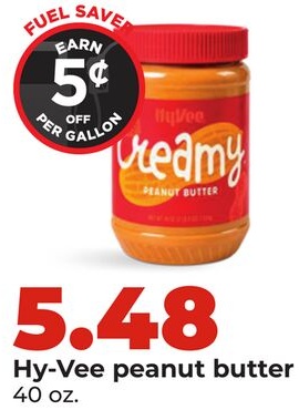 Hy-Vee peanut butter