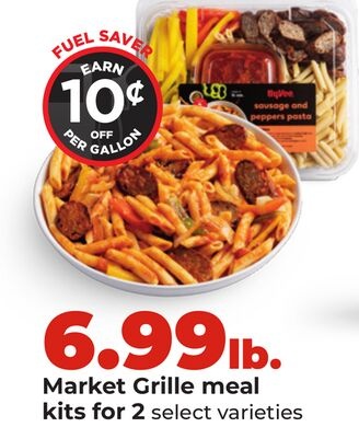 Market Grille meal kits for 2