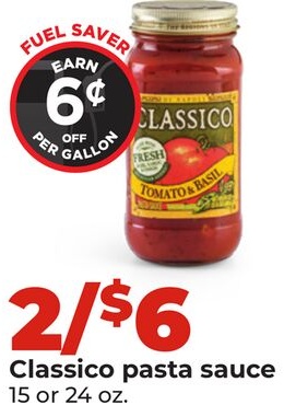 Classico pasta sauce