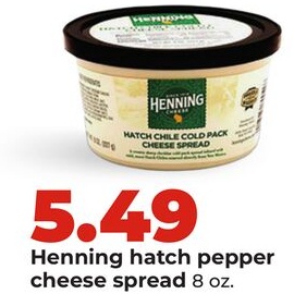 Henning hatch pepper cheese spread