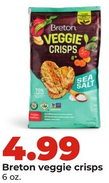 Breton veggie crisps