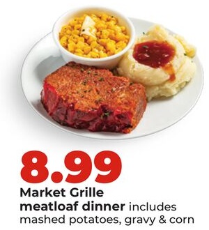 Market Grille meatloaf dinner