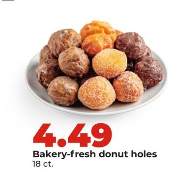 Bakery-fresh donut holes