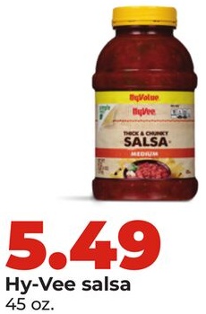 Hy-Vee salsa