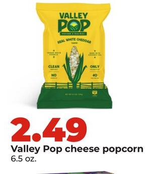 Valley Pop cheese popcorn