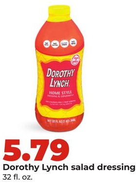 Dorothy Lynch salad dressing
