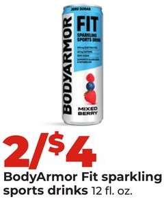 BodyArmor Fit sparkling sports drinks