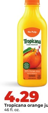 Tropicana orange juice