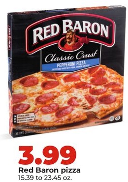 Red Baron pizza