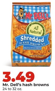 Mr. Dell's hash browns