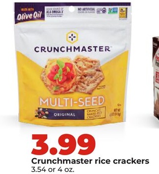 Crunchmaster rice crackers
