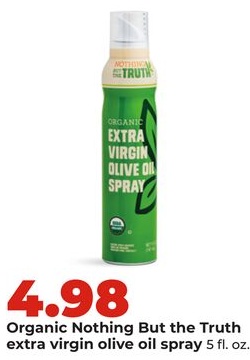 Organic Nothing But the Truth extra virgin olive oil spray