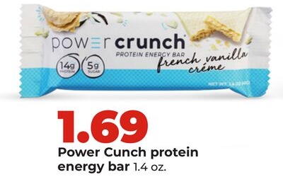 Power Cunch protein energy bar