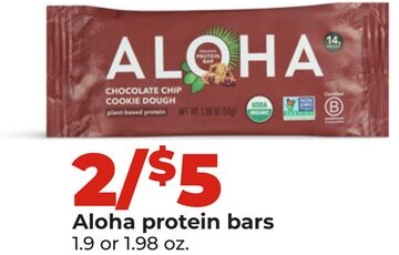 Aloha protein bars