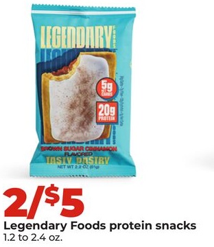 Legendary Foods protein snacks