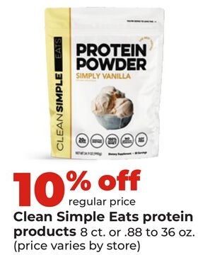 Clean Simple Eats protein products