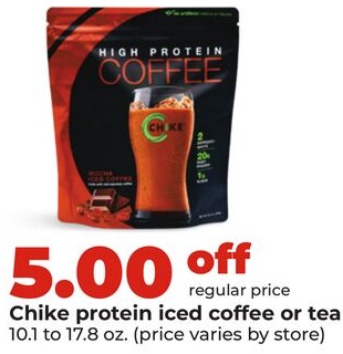 Chike protein iced coffee or tea