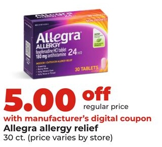 Allegra allergy relief