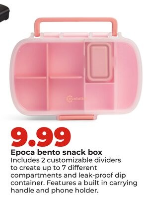 Epoca bento snack box