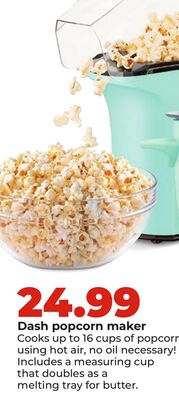 Dash popcorn maker