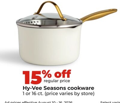 Hy-Vee Seasons cookware