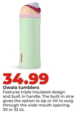 Owala tumblers