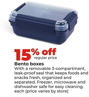 Bento boxes