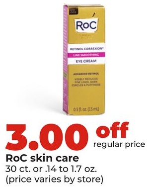 RoC skin care