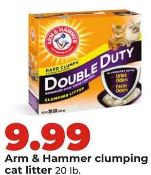 Arm & Hammer clumping cat litter
