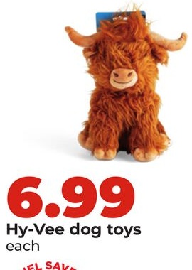 Hy-Vee dog toys