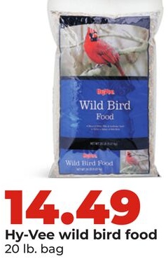Hy-Vee wild bird food