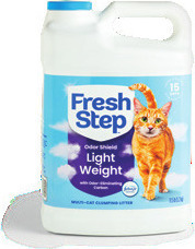 Fresh Step odor shield lightweight clumping cat litter