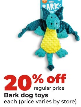 Bark dog toys