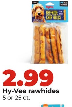 Hy-Vee rawhides